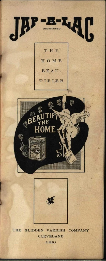 An illustration from Japalac the home beautifier, 1890, leaf 2
