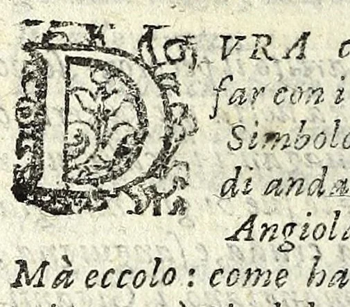 An illustration from Gli dvoi fratelli rivali : comedia, 1601, leaf 48
