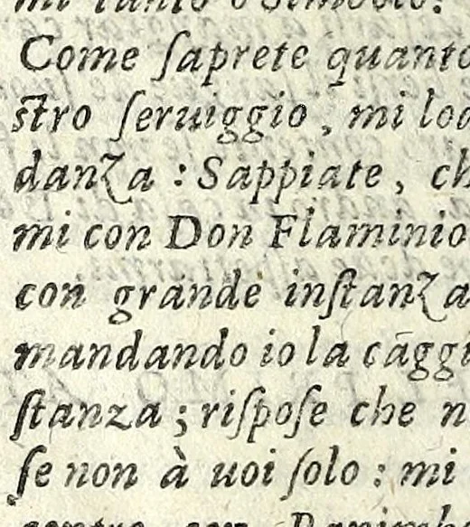 An illustration from Gli dvoi fratelli rivali : comedia, 1601, leaf 48