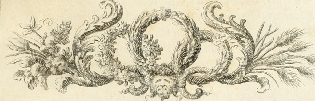 An illustration from Gli eccelsi pregj delle belle arti e la scambievole lor congiunzione con le mattematiche scienze : mostrata nel Campidoglio dall'Accademia del disegno in occasione del concorso celebrato dalla medesima nell'anno 1732, reggendone il principato il sig. cavalier Sebastiano Conca .., 1733, leaf 108