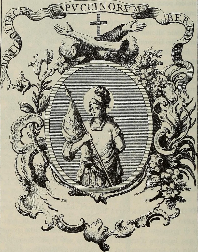 An illustration from Gli ex libris italiani. Con 9 tavole e 233 riproduzioni, delle quali 29 eseguite coi rami o cogli zinchi originali, 1902, leaf 115