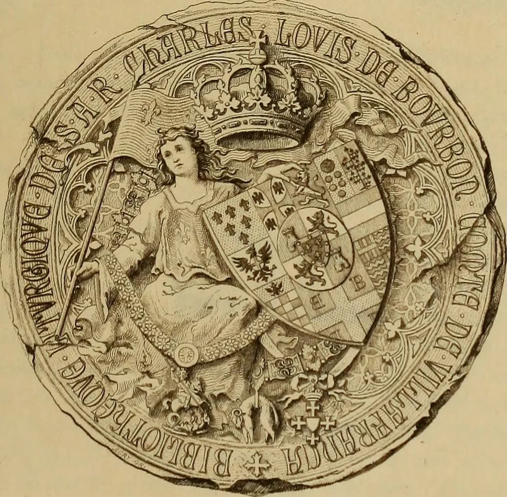 An illustration from Gli ex libris italiani. Con 9 tavole e 233 riproduzioni, delle quali 29 eseguite coi rami o cogli zinchi originali, 1902, leaf 130