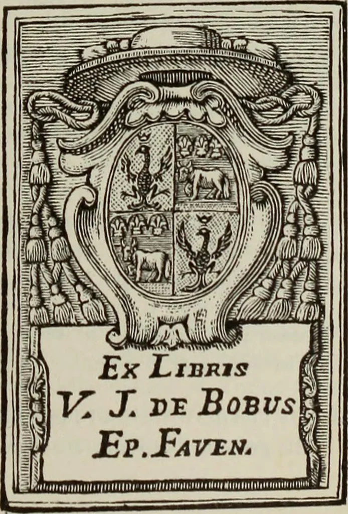 An illustration from Gli ex libris italiani. Con 9 tavole e 233 riproduzioni, delle quali 29 eseguite coi rami o cogli zinchi originali, 1902, leaf 146