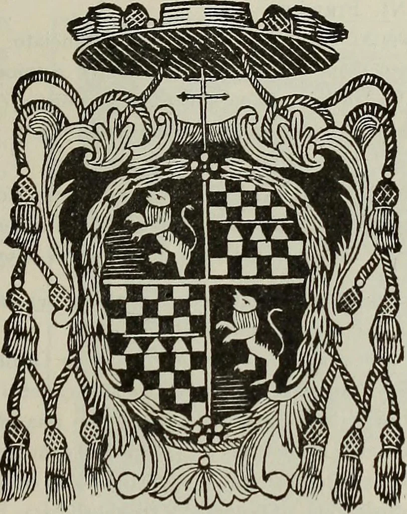 An illustration from Gli ex libris italiani. Con 9 tavole e 233 riproduzioni, delle quali 29 eseguite coi rami o cogli zinchi originali, 1902, leaf 156