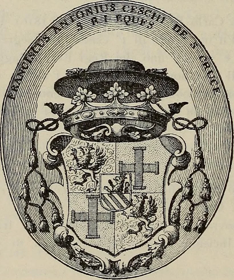 An illustration from Gli ex libris italiani. Con 9 tavole e 233 riproduzioni, delle quali 29 eseguite coi rami o cogli zinchi originali, 1902, leaf 171