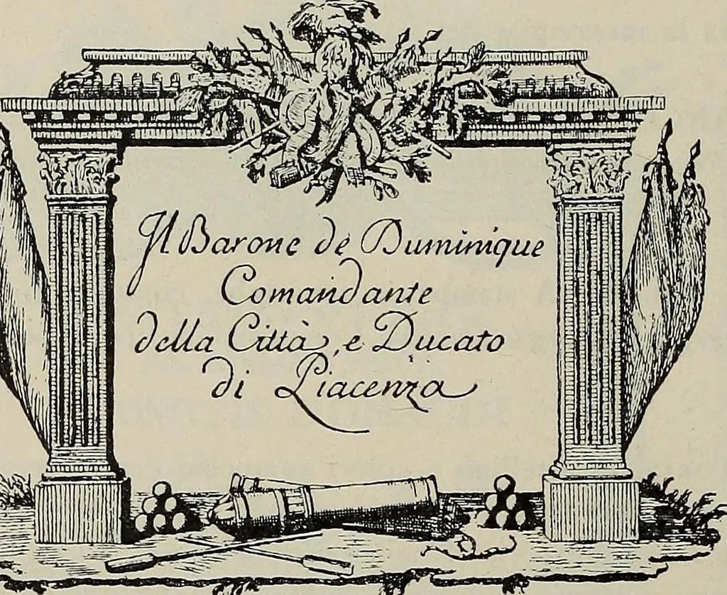 An illustration from Gli ex libris italiani. Con 9 tavole e 233 riproduzioni, delle quali 29 eseguite coi rami o cogli zinchi originali, 1902, leaf 195