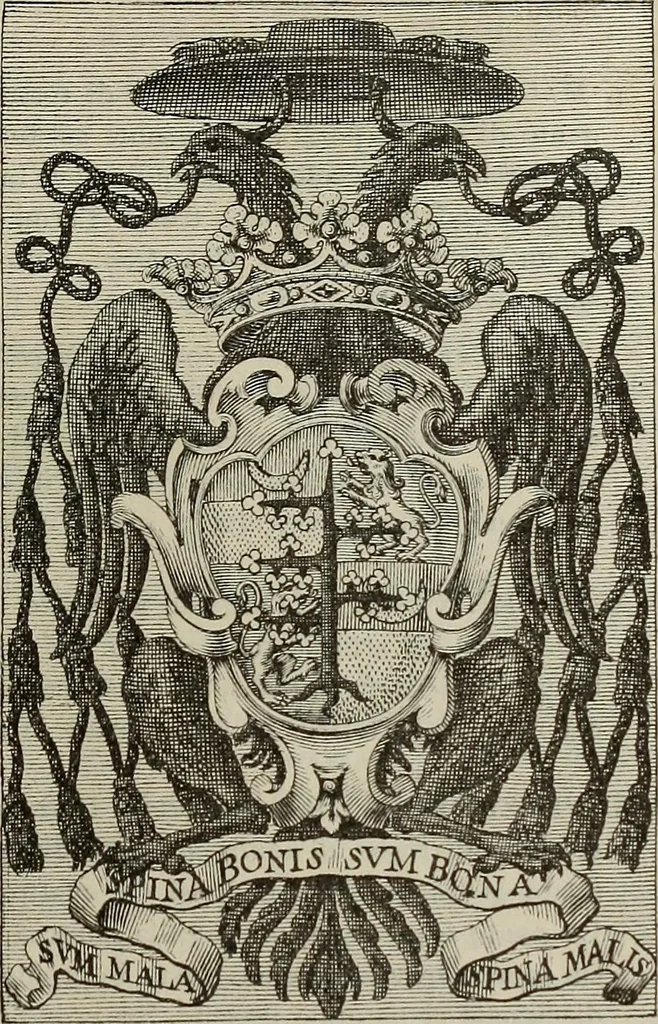 An illustration from Gli ex libris italiani. Con 9 tavole e 233 riproduzioni, delle quali 29 eseguite coi rami o cogli zinchi originali, 1902, leaf 262