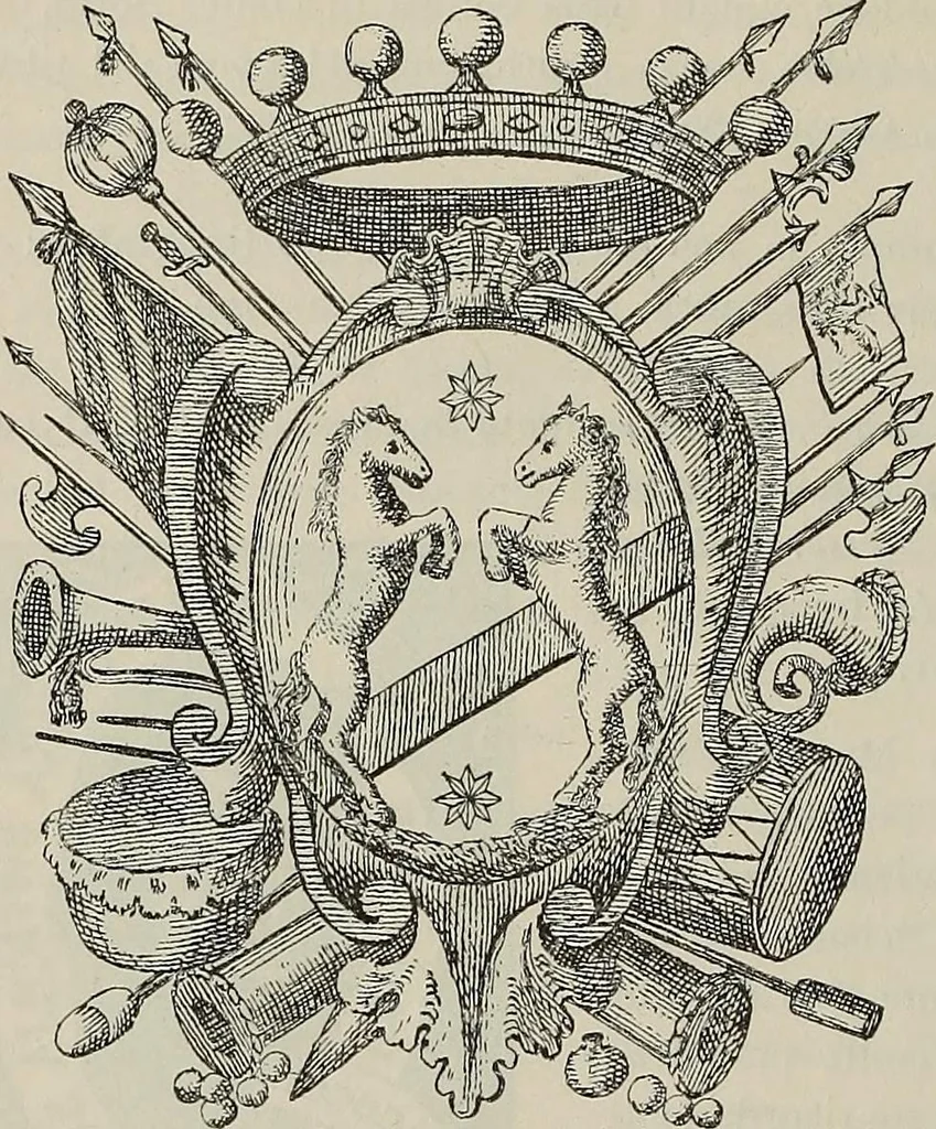 An illustration from Gli ex libris italiani. Con 9 tavole e 233 riproduzioni, delle quali 29 eseguite coi rami o cogli zinchi originali, 1902, leaf 291