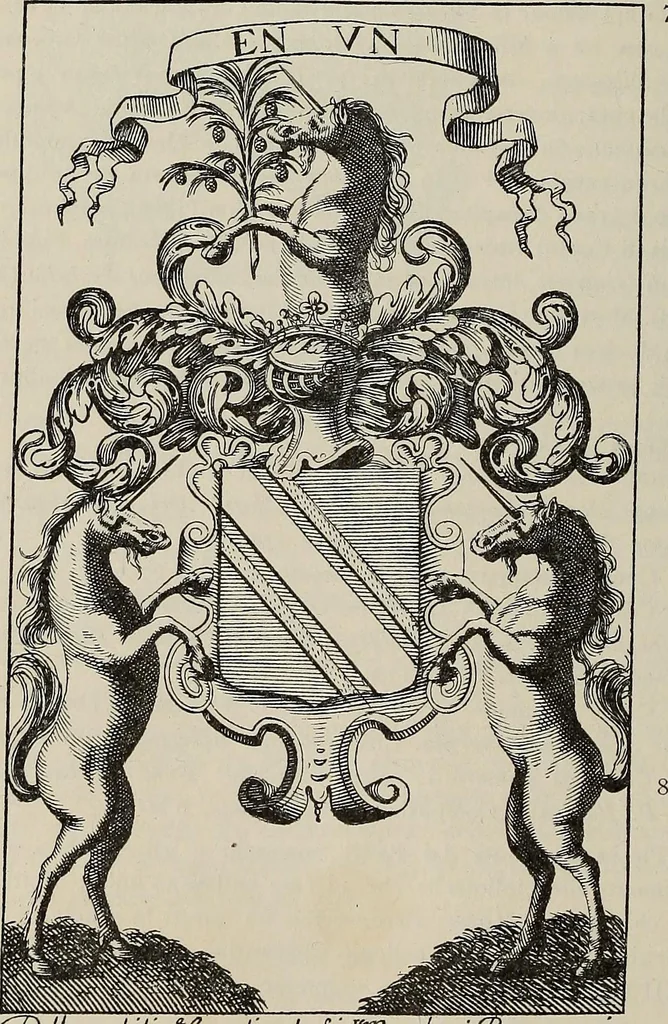 An illustration from Gli ex libris italiani. Con 9 tavole e 233 riproduzioni, delle quali 29 eseguite coi rami o cogli zinchi originali, 1902, leaf 347