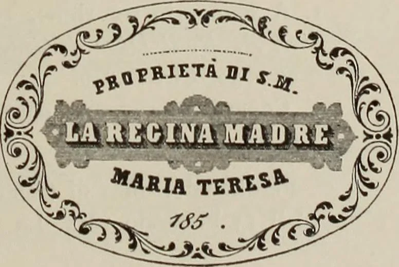 An illustration from Gli ex libris italiani. Con 9 tavole e 233 riproduzioni, delle quali 29 eseguite coi rami o cogli zinchi originali, 1902, leaf 366