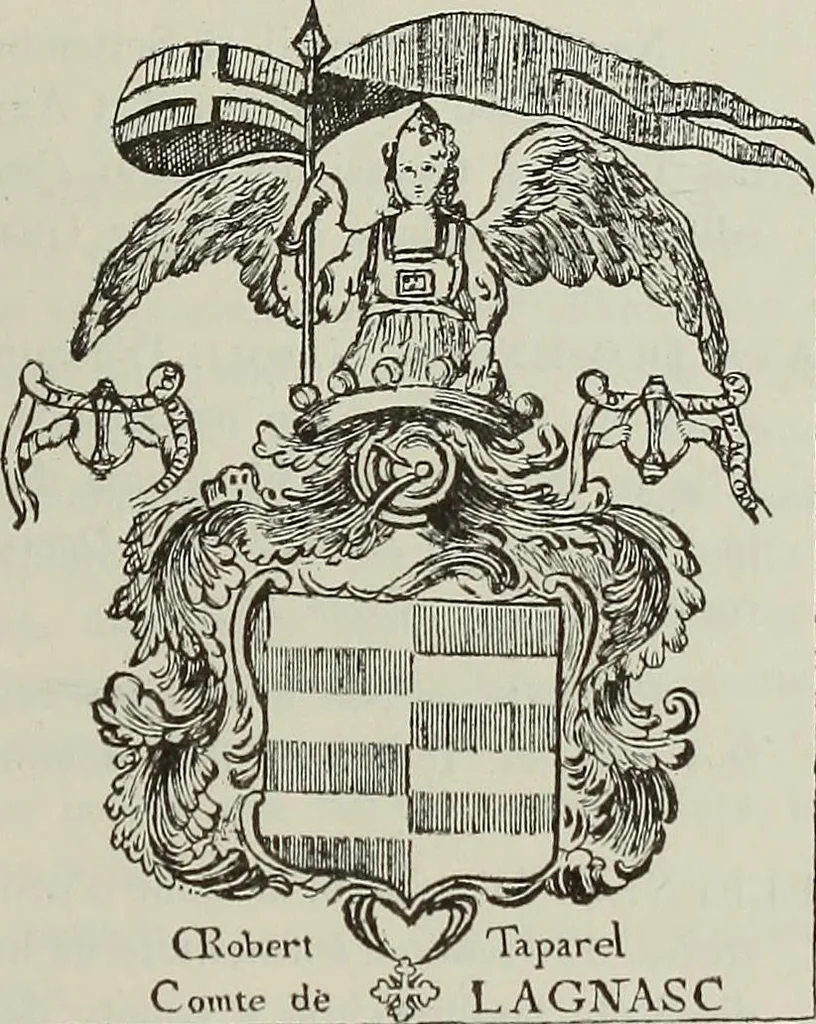 An illustration from Gli ex libris italiani. Con 9 tavole e 233 riproduzioni, delle quali 29 eseguite coi rami o cogli zinchi originali, 1902, leaf 392