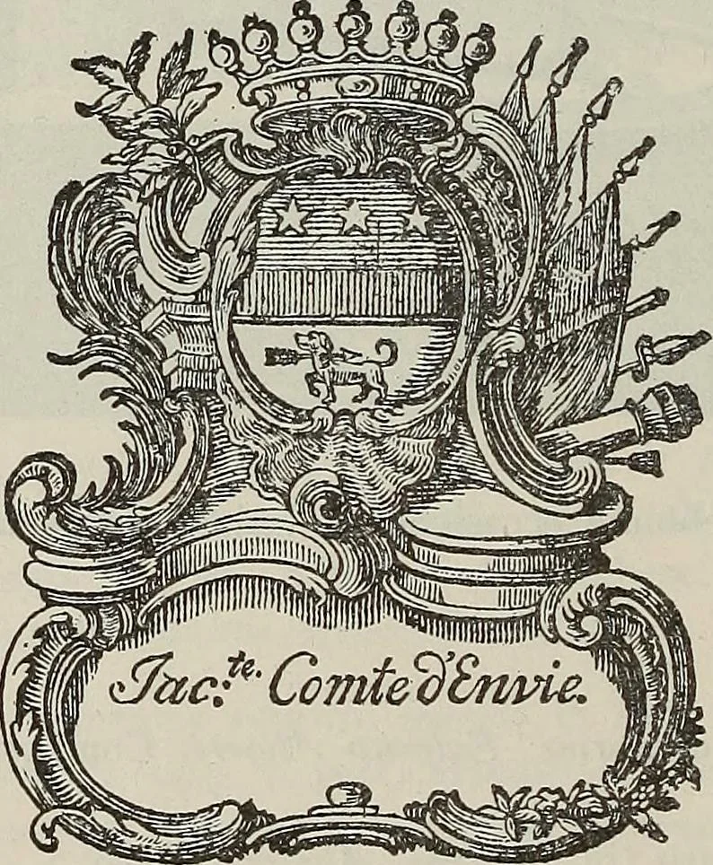 An illustration from Gli ex libris italiani. Con 9 tavole e 233 riproduzioni, delle quali 29 eseguite coi rami o cogli zinchi originali, 1902, leaf 89