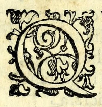 An illustration from Gli incantesimi : comedia, 1585, leaf 7