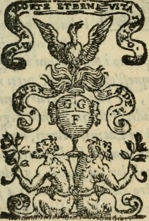 An illustration from Gli ingiusti sdegni. Comedia ... di nuovo ricorretta e ristampata, 1560, leaf 2