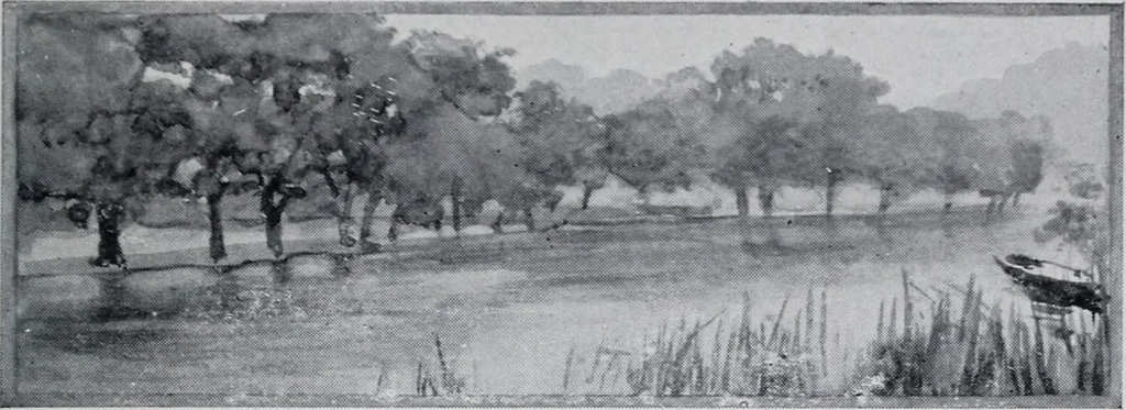 An illustration from Glimpses of the heavenly life, 1908, leaf 10