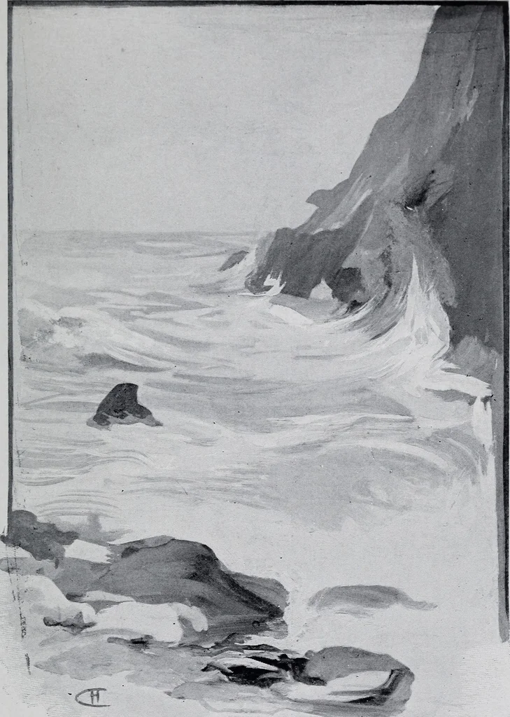 An illustration from Glimpses of the heavenly life, 1908, leaf 24