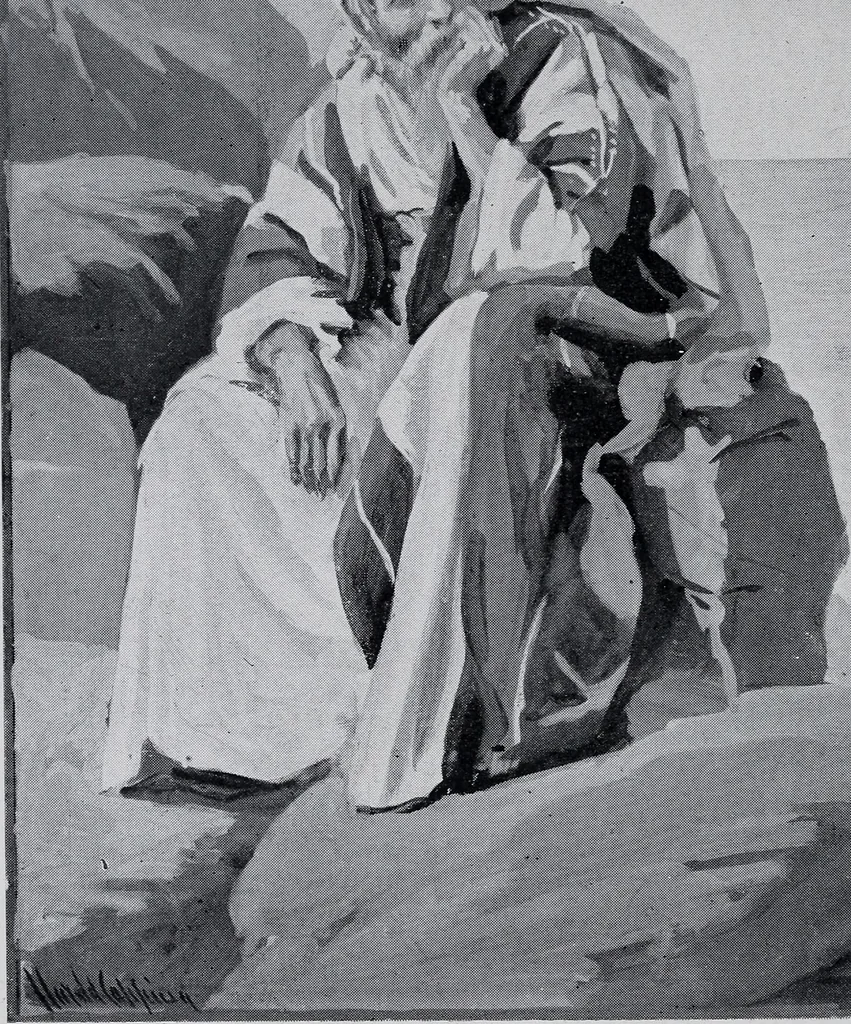 An illustration from Glimpses of the heavenly life, 1908, leaf 5