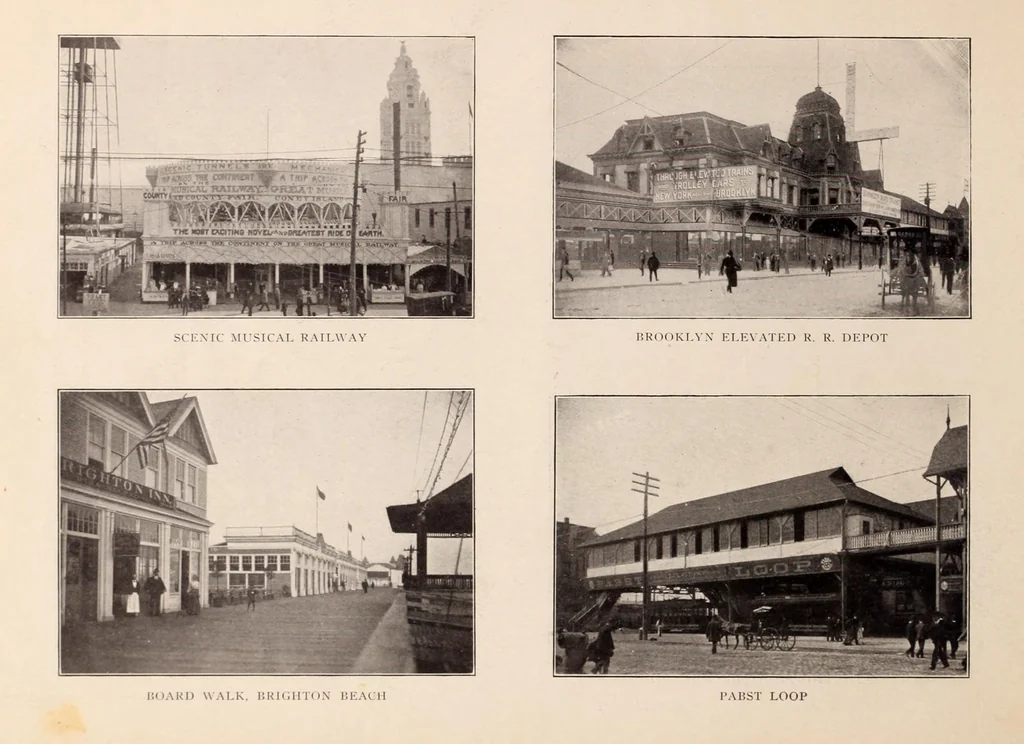 An illustration from Glimpses of the new Coney Island : America's most popular pleasure resort; reproduced from best and latest photographs., 1904, leaf 26