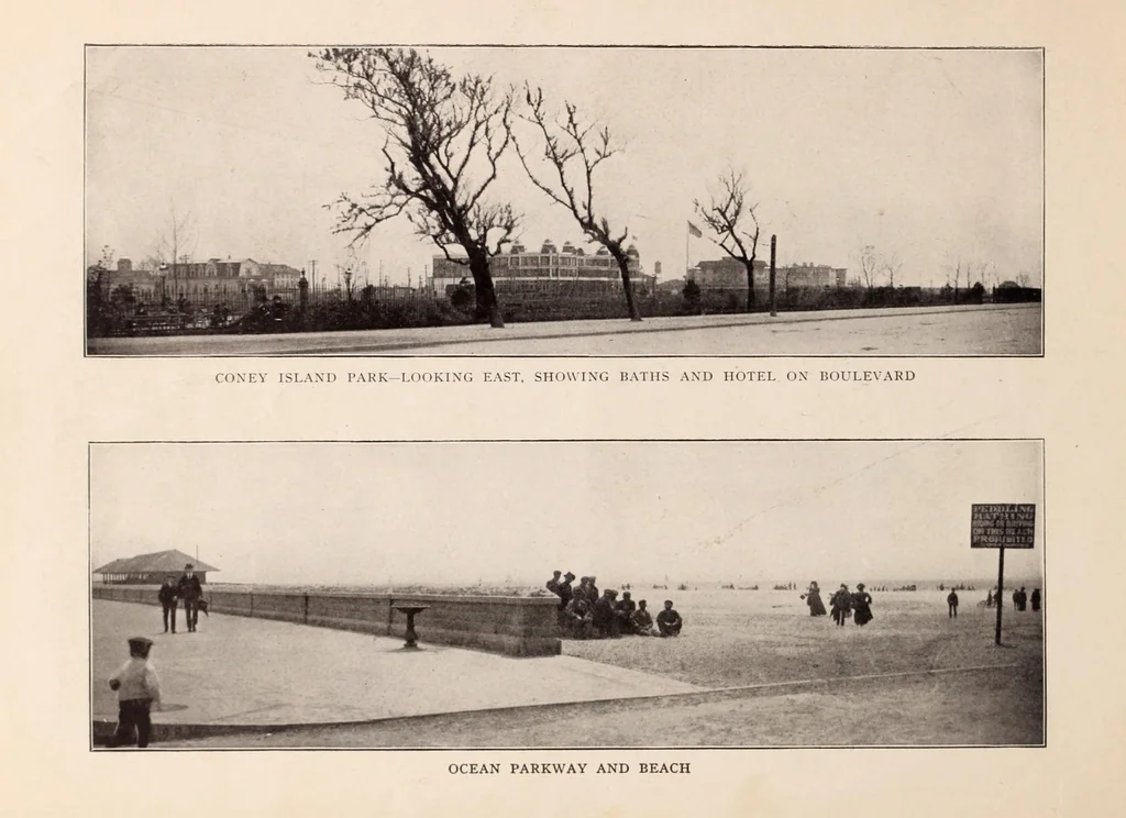 An illustration from Glimpses of the new Coney Island : America's most popular pleasure resort; reproduced from best and latest photographs., 1904, leaf 28