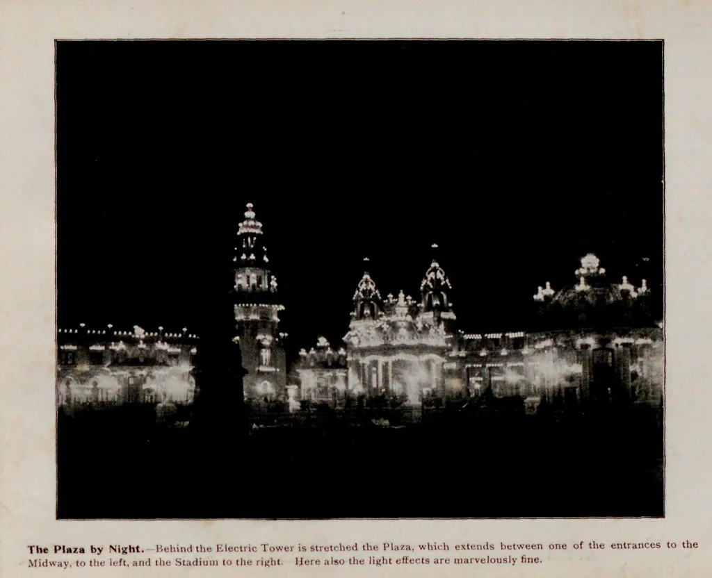 An illustration from Glimpses of The Rainbow City, Pan-American Exposition, at Buffalo : ... also views of Paris Exposition, 1900, and of The White City, Chicago, 1893, 1901, leaf 19