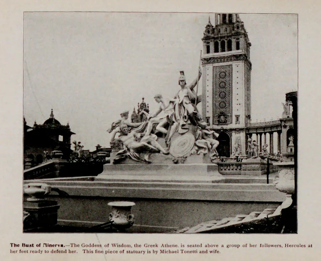 An illustration from Glimpses of The Rainbow City, Pan-American Exposition, at Buffalo : ... also views of Paris Exposition, 1900, and of The White City, Chicago, 1893, 1901, leaf 27