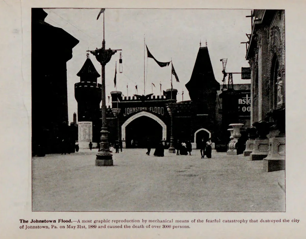 An illustration from Glimpses of The Rainbow City, Pan-American Exposition, at Buffalo : ... also views of Paris Exposition, 1900, and of The White City, Chicago, 1893, 1901, leaf 81