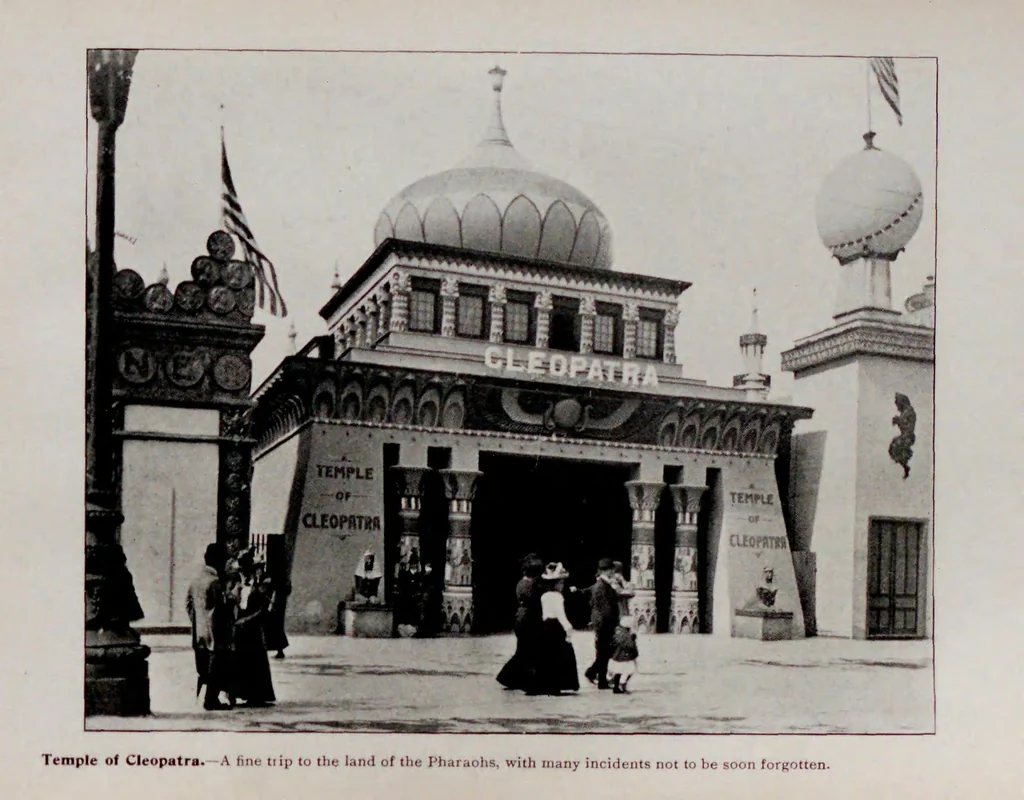 An illustration from Glimpses of The Rainbow City, Pan-American Exposition, at Buffalo : ... also views of Paris Exposition, 1900, and of The White City, Chicago, 1893, 1901, leaf 87