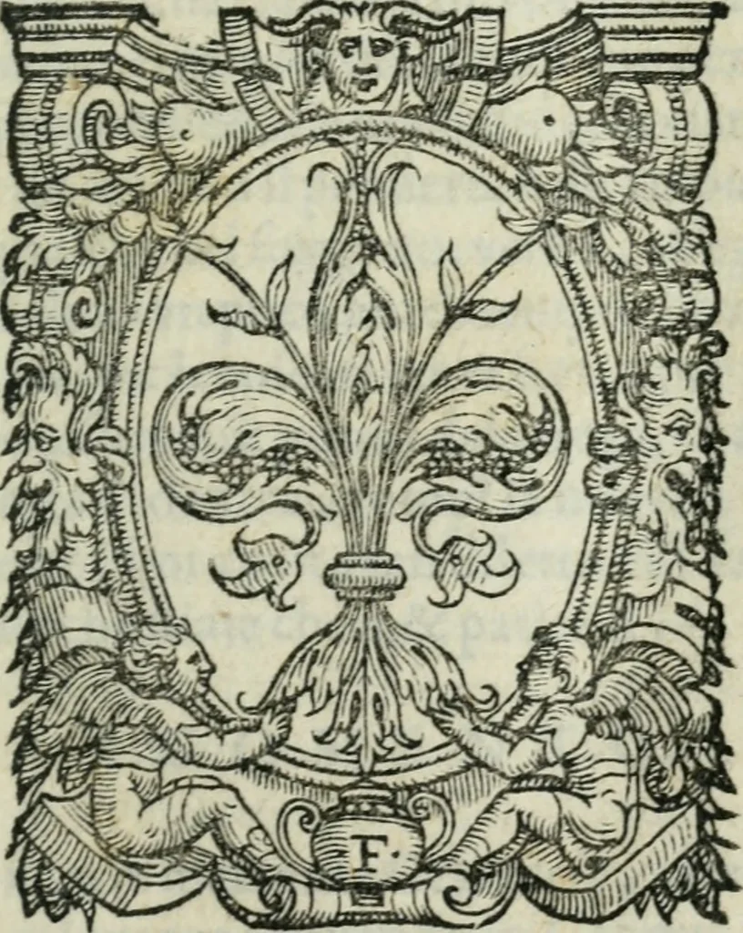 An illustration from Gl'inganni comedia, 1562, leaf 4