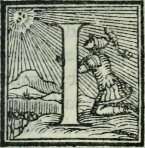 An illustration from Gl'inganni comedia, 1562, leaf 6