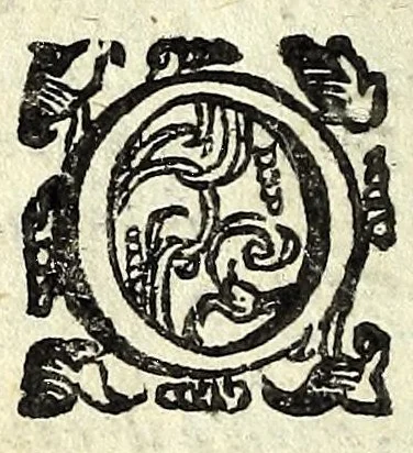 An illustration from Gl'inganni : comedia, 1627, leaf 36