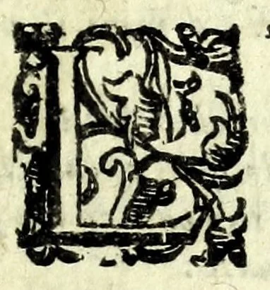 An illustration from Gl'inganni : comedia, 1627, leaf 65