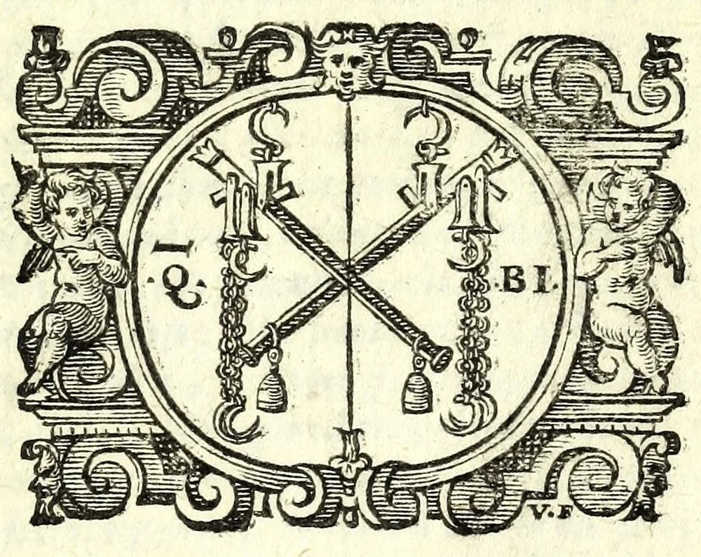 An illustration from Gli straccioni : comedia, 1628, leaf 7