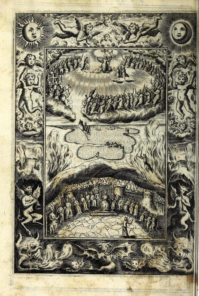 An illustration from Glorie di gverrieri e d'amanti in nvova impresa nella città di Taranto succedute, 1596, leaf 74