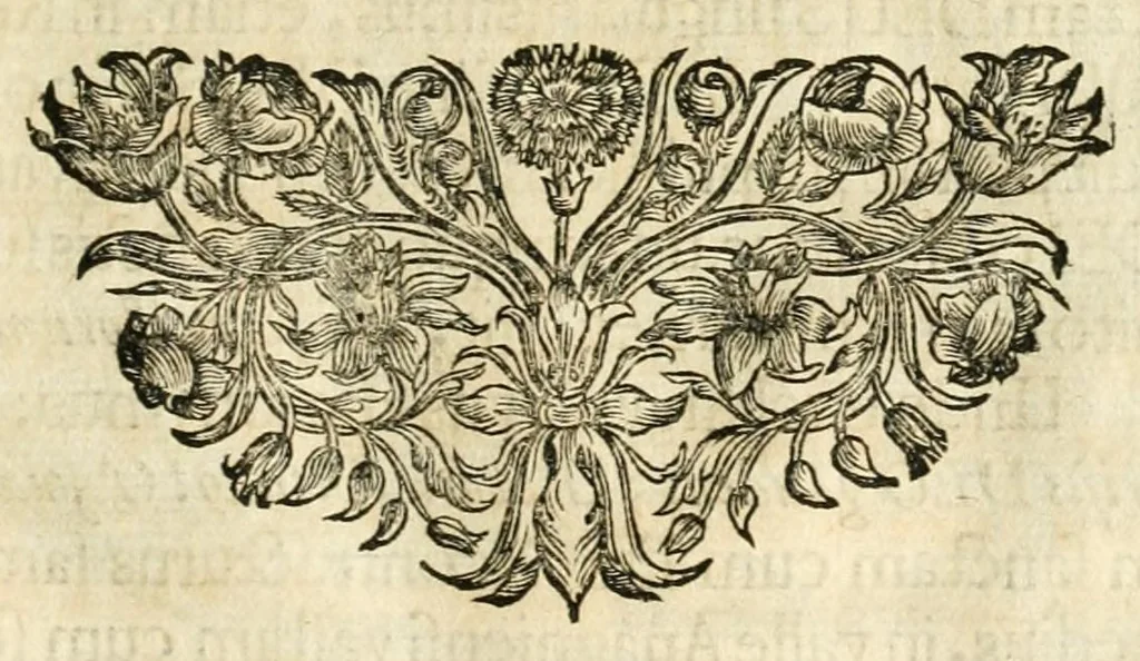 An illustration from Gloriosus Sanctus Romedius : ex comitibus de Thaur Andek, & Altae Guardiae dominis, vallis Annaniae in Tyroli apostolus, magnus thaumaturgus, & anachoreta, quem similem fecit Dominus in gloria sanctorum, & beatificavit illum in gloria (Eccli. 45) : nec non gloriosa domus comitum de Thun, illo Aggaei prophetae condecorata vaticinio, magna erit gloria domus istius (Cap. 2), 1699, leaf 155