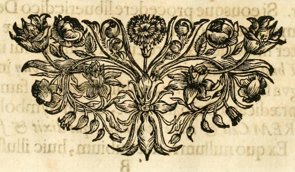 An illustration from Gloriosus Sanctus Romedius : ex comitibus de Thaur Andek, & Altae Guardiae dominis, vallis Annaniae in Tyroli apostolus, magnus thaumaturgus, & anachoreta, quem similem fecit Dominus in gloria sanctorum, & beatificavit illum in gloria (Eccli. 45) : nec non gloriosa domus comitum de Thun, illo Aggaei prophetae condecorata vaticinio, magna erit gloria domus istius (Cap. 2), 1699, leaf 42