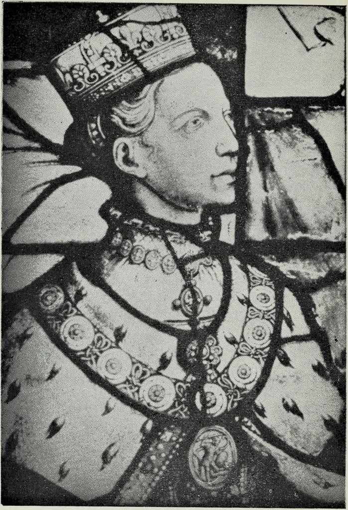An illustration from Glorious glass at St. John's Church, Gouda, 1900, leaf 15