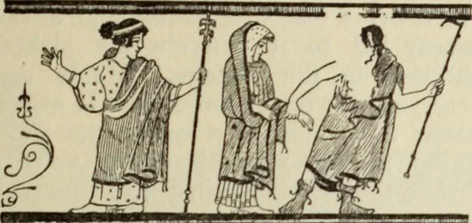 An illustration from The glory that was Greece : a survey of Hellenic culture and civilization, 1915, leaf 100