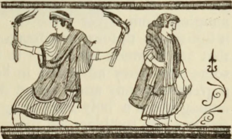 An illustration from The glory that was Greece : a survey of Hellenic culture and civilization, 1915, leaf 100