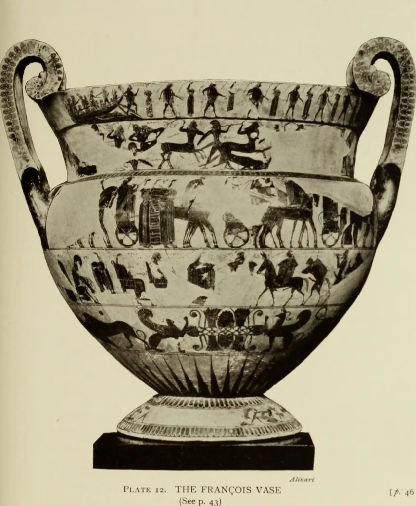 An illustration from The glory that was Greece : a survey of Hellenic culture and civilization, 1915, leaf 102