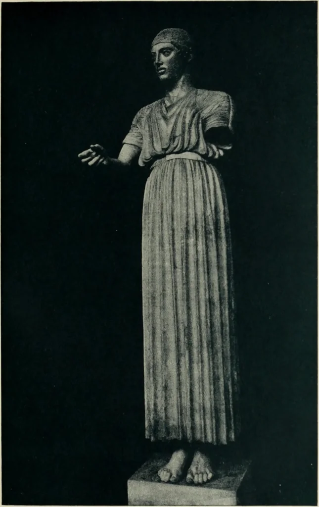 An illustration from The glory that was Greece : a survey of Hellenic culture and civilization, 1915, leaf 160