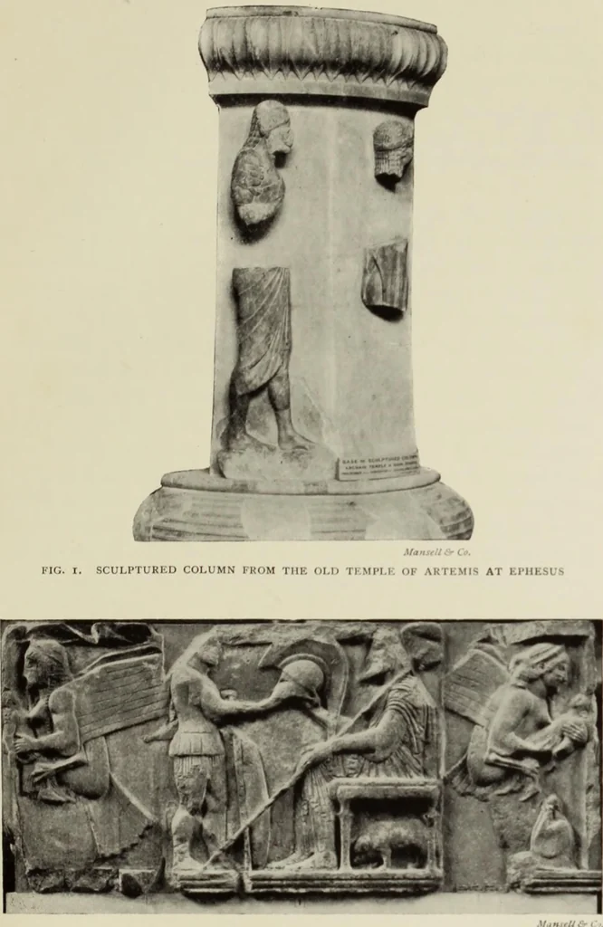 An illustration from The glory that was Greece : a survey of Hellenic culture and civilization, 1915, leaf 208