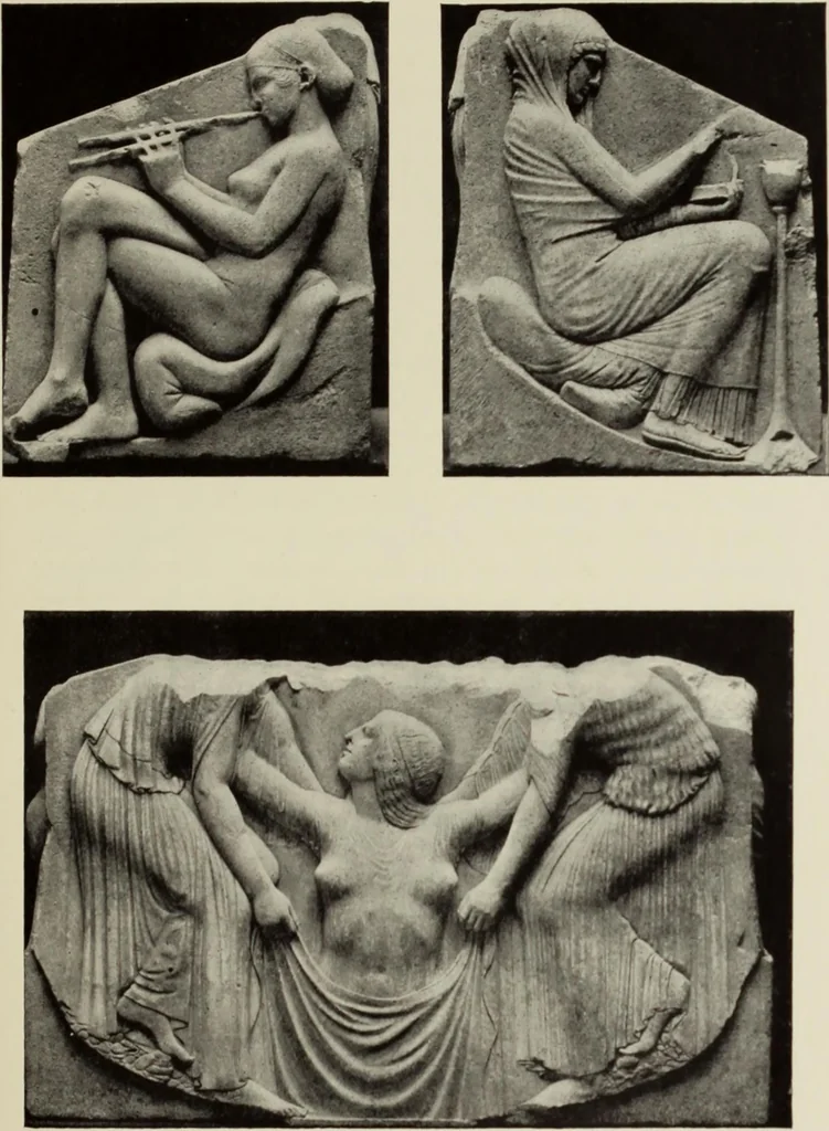An illustration from The glory that was Greece : a survey of Hellenic culture and civilization, 1915, leaf 212