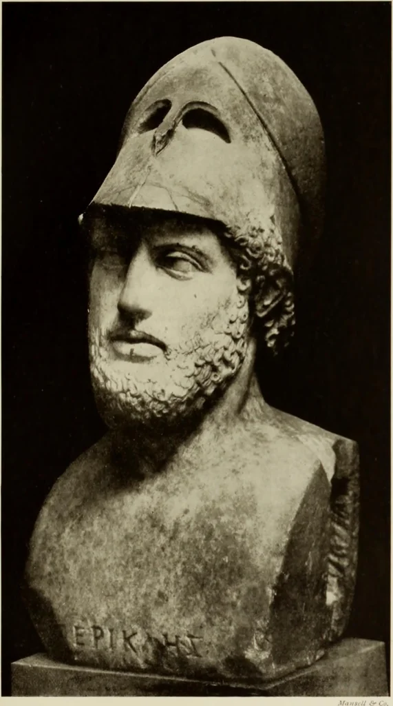 An illustration from The glory that was Greece : a survey of Hellenic culture and civilization, 1915, leaf 250
