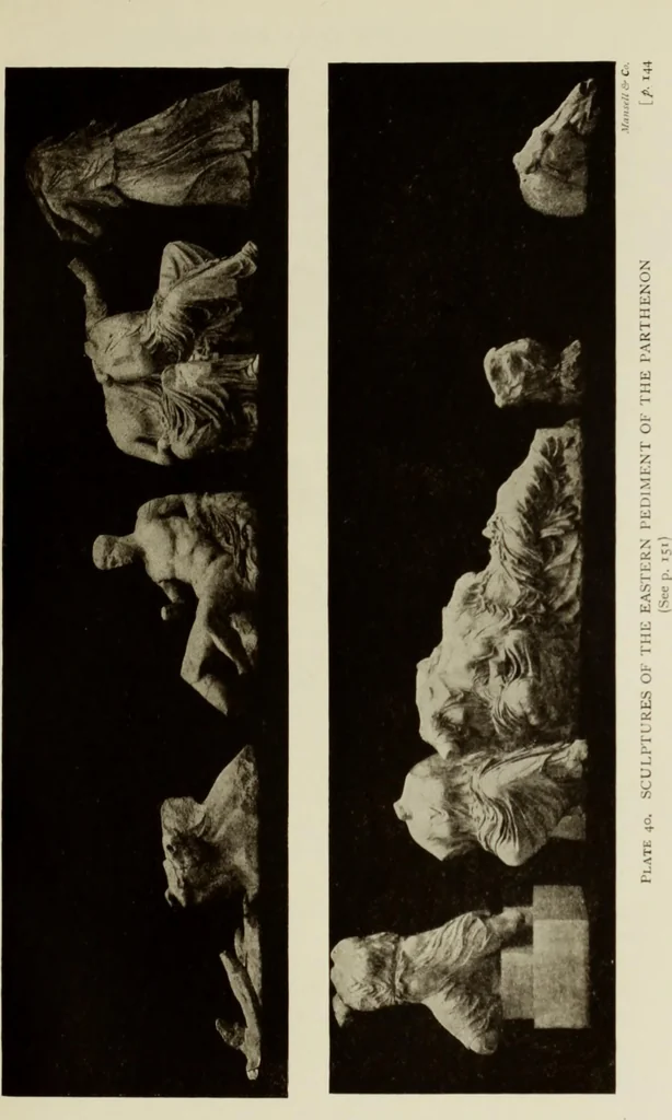 An illustration from The glory that was Greece : a survey of Hellenic culture and civilization, 1915, leaf 258