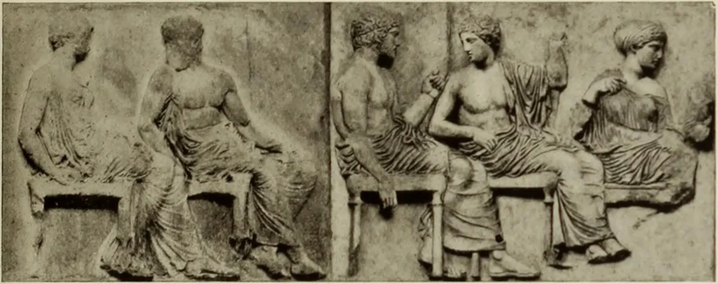 An illustration from The glory that was Greece : a survey of Hellenic culture and civilization, 1915, leaf 262