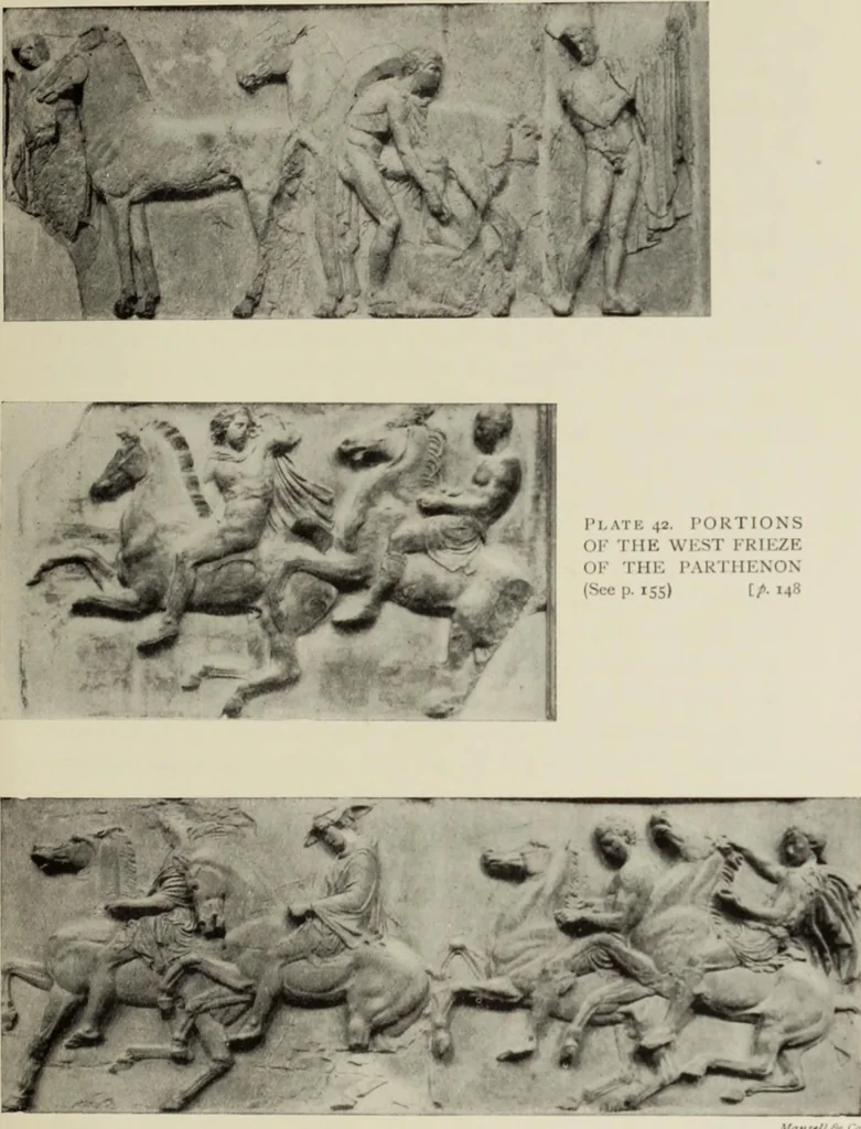 An illustration from The glory that was Greece : a survey of Hellenic culture and civilization, 1915, leaf 266