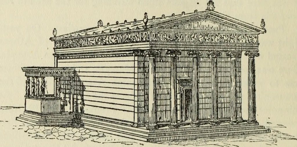 An illustration from The glory that was Greece : a survey of Hellenic culture and civilization, 1915, leaf 299
