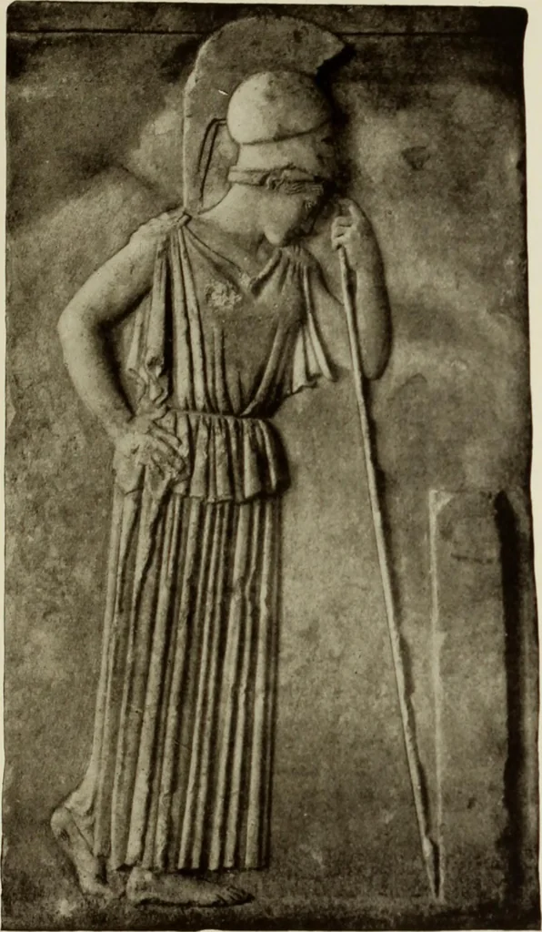 An illustration from The glory that was Greece : a survey of Hellenic culture and civilization, 1915, leaf 344
