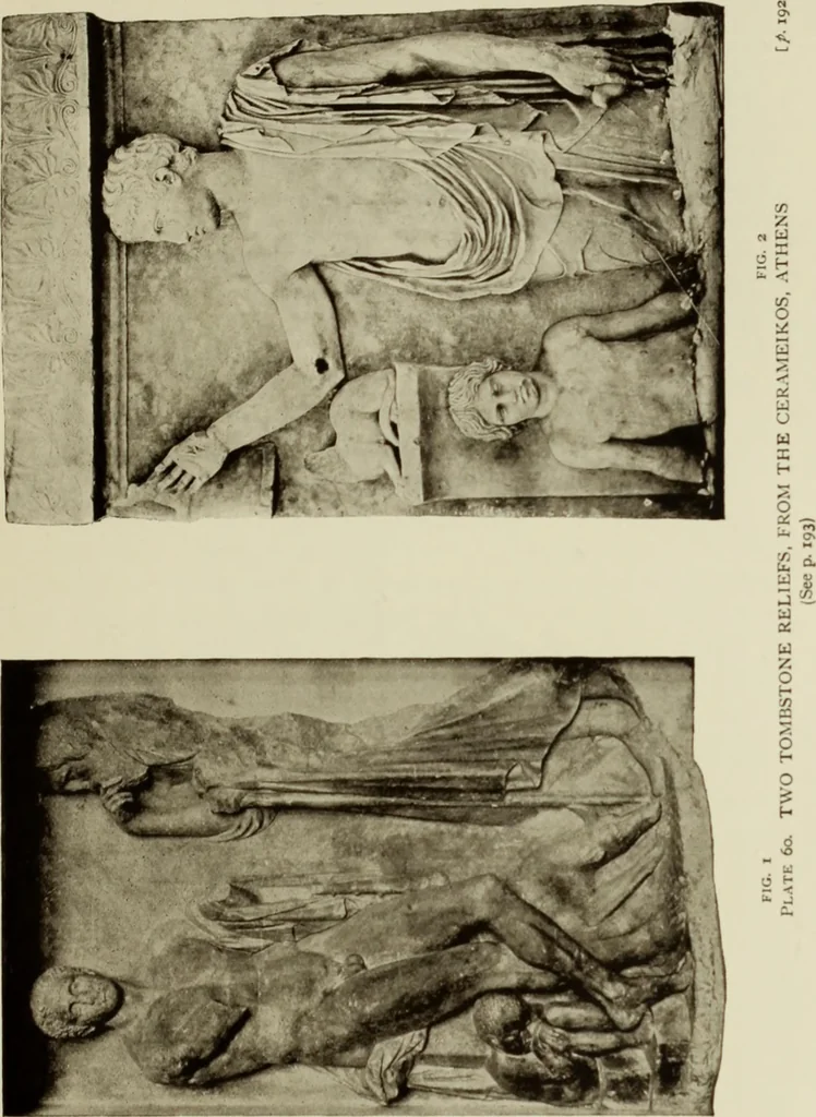 An illustration from The glory that was Greece : a survey of Hellenic culture and civilization, 1915, leaf 348