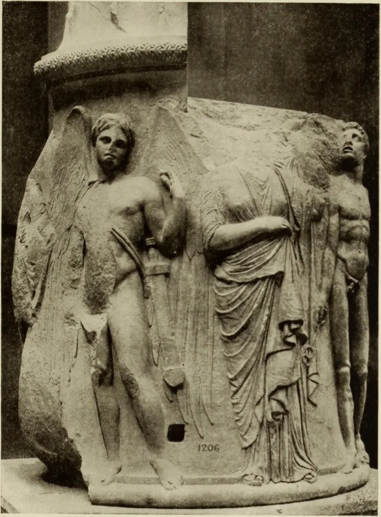 An illustration from The glory that was Greece : a survey of Hellenic culture and civilization, 1915, leaf 390